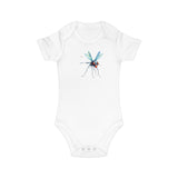 Combed Cotton Baby Bodysuit - Skittles