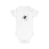 Combed Cotton Baby Bodysuit - Eightlegs