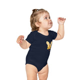 Combed Cotton Baby Bodysuit - Jak