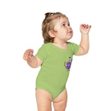 Combed Cotton Baby Bodysuit - Lia