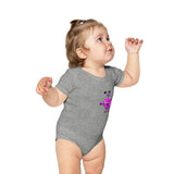 Combed Cotton Baby Bodysuit - Tig