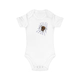 Combed Cotton Baby Bodysuit - Web