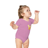 Combed Cotton Baby Bodysuit - Jak