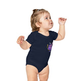 Combed Cotton Baby Bodysuit - Lia