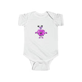 Infant Fine Jersey Bodysuit with Tig